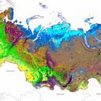 Карта наземных экосистем России