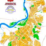 Карта города Ачинск