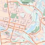 Карта города Белгород