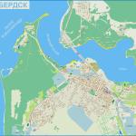 Карта города Бердск