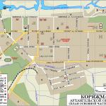 Карта города Коряжма