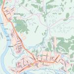 Карта города Салехард